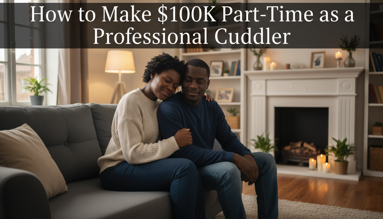 You are currently viewing How to Make 6 Figures Part-Time as a Professional Cuddler