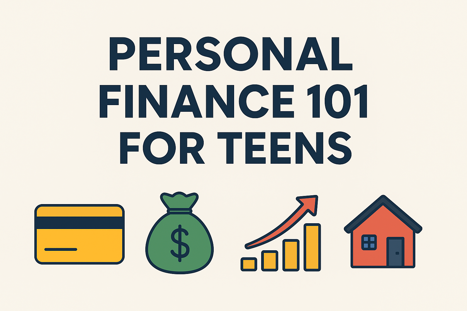 Read more about the article Personal Finance 101 for Teens: Credit, Taxes, Investing, Real Estate & Insurance