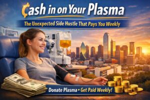 Read more about the article Cash in on Your Plasma: The Unexpected Side Hustle That Pays You Weekly