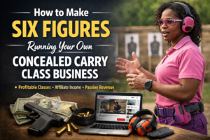 Read more about the article How to Make Six Figures Running Your Own Concealed Carry Class Business