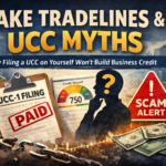 Fake Tradelines & UCC Myths: Why Filing a UCC on Yourself Won’t Build Business Credit